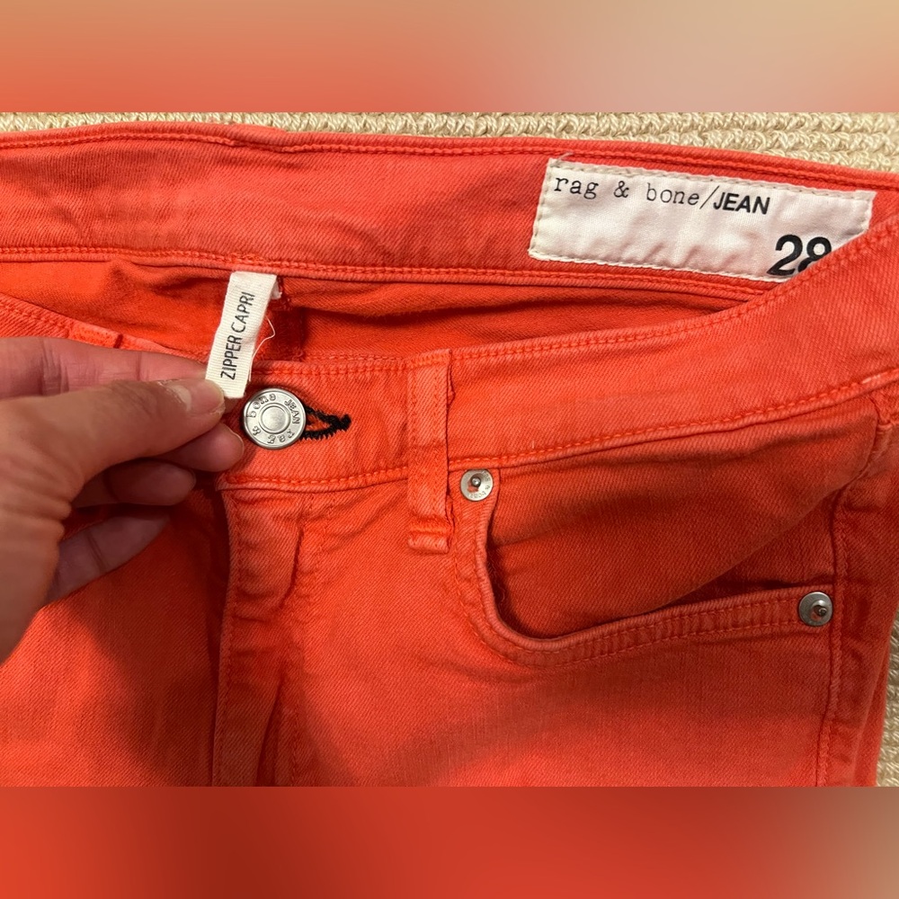 Rag & Bone Pink Jeans